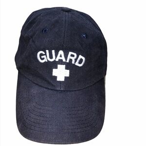 Lifeguard navy blue baseball cap/hat